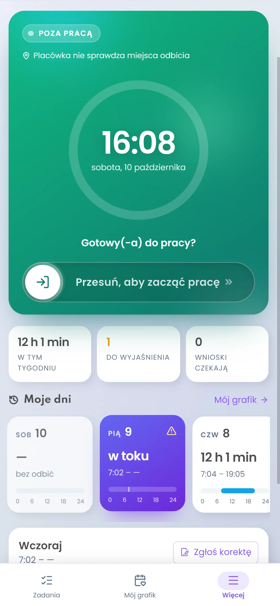 Moje dni w telefonie pracownika